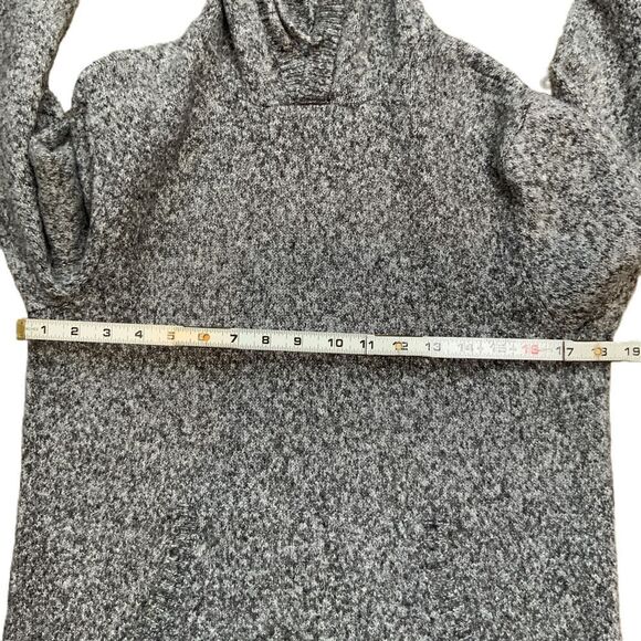 Old Navy Gray Kangaroo Pocket Drawstring Pullover Hoodie Sz Med Normcore Grunge - Picture 7 of 12